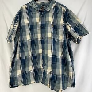 Carhartt Plaid Button Up Men’s 4XL Relaxed Fit